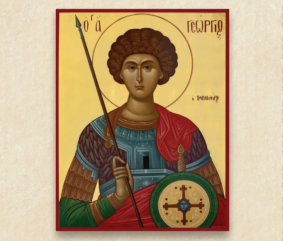 Έλευση Ιερών Λειψάνων Αγίου Γεωργίου του Τροπαιοφόρου και Αγίου Νεομάρτυρος Γεωργίου του Κυπρίου στην Αγλαντζιά