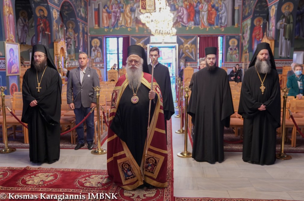 Πανηγύρισε ο Ιερός Ναός του Αγίου Μηνά στη Νάουσα