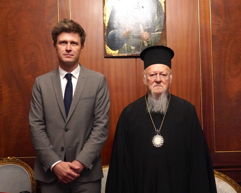 Ο νέος Γενικός Πρόξενος του Βελγίου επισκέφθηκε το Οικουμενικό Πατριαρχείο