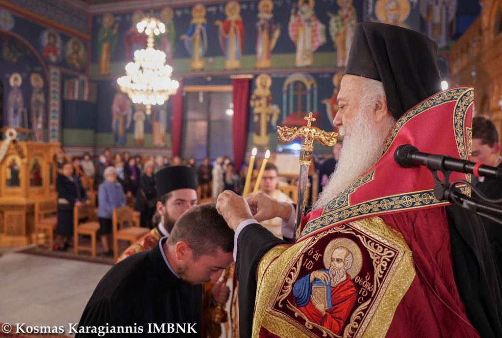 Νάουσα: Εσπερινός του Αγίου Μηνάς και χειροθεσία Αναγνώστου