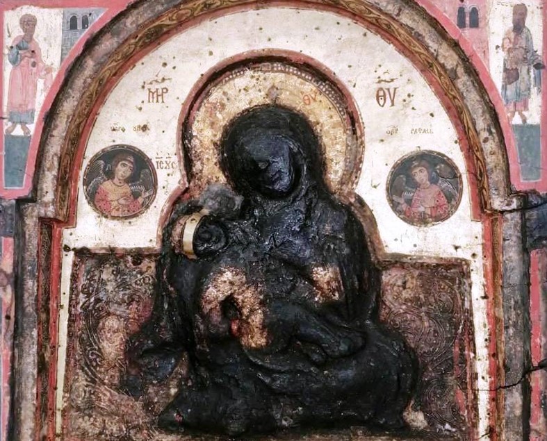 Από το Μέγα Σπήλαιο στις Σέρρες η Ιερά Εικόνα της Παναγίας Μεγαλοσπηλαιώτισσας