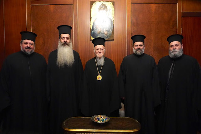 Ecumenical Patriarch Bartholomew receives Metropolitan of Zambia Ioannis