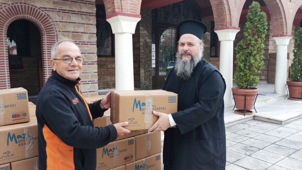 Στήριξη άπορων και πολύτεκνων οικογενειών απο τη Μητρόπολη Διδυμοτείχου