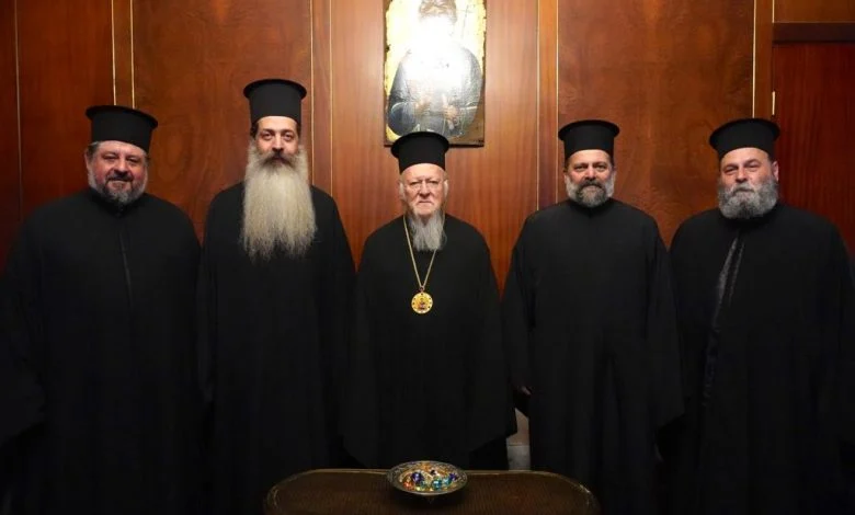 Ecumenical Patriarch Bartholomew receives Metropolitan Ioannis of Zambia