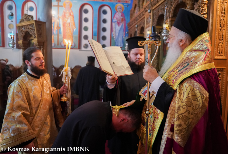 Πανηγυρικός Εσπερινός και χειροθεσία Αναγνώστη στα Ασώματα Βεροίας