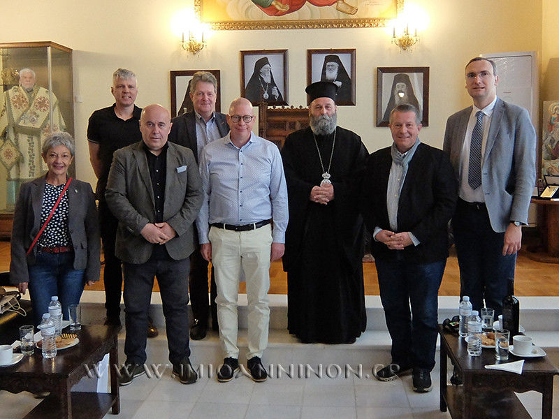 Στον Μητροπολίτη Ιωαννίνων Γερμανοί Βουλευτές