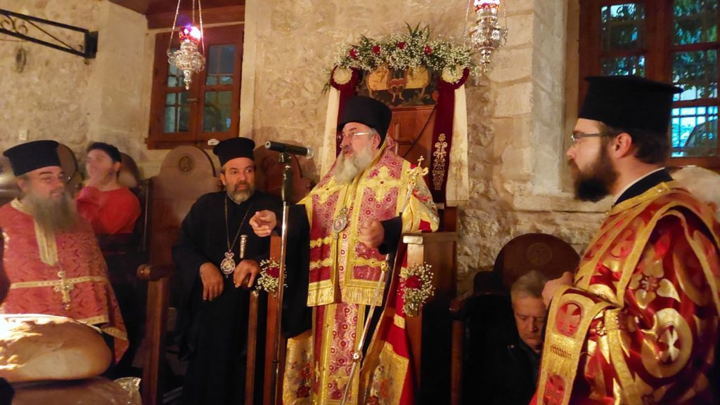 Κρήτης Ευγένιος και Καμερούν Γρηγόριος στον εορτασμό του Αγίου Ματθαίου στο Ηράκλειο