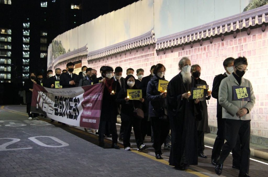 Σεούλ: Η Ορθόδοξη Εκκλησία συμμετείχε σε εκδηλώσεις υπέρ της ειρήνης στην Ουκρανία