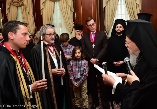 Ο Οικουμενικός Πατριάρχης χειροθέτησε Οφφικιάλιους τους θεράποντες ιατρούς του