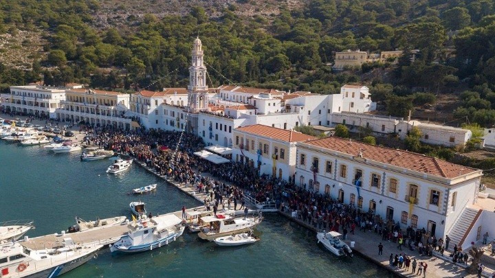 Χιλιάδες προσκυνητές αναμένονται και φέτος στην Ιερά Mονή Πανορμίτη της Σύμης