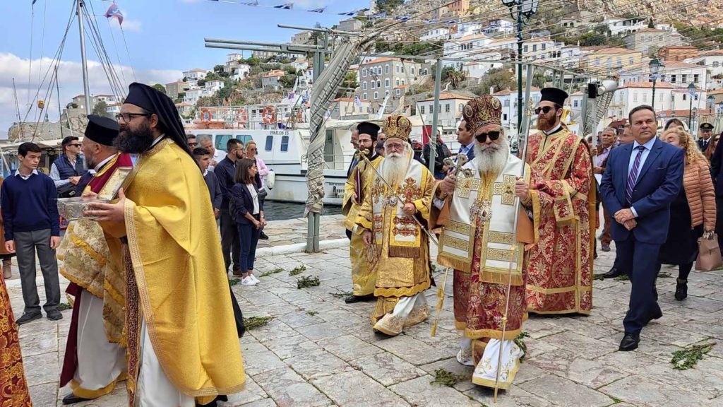 Πανηγυρικός εορτασμός του Αγίου Νεομάρτυρα Κωνσταντίνου του Υδραίου