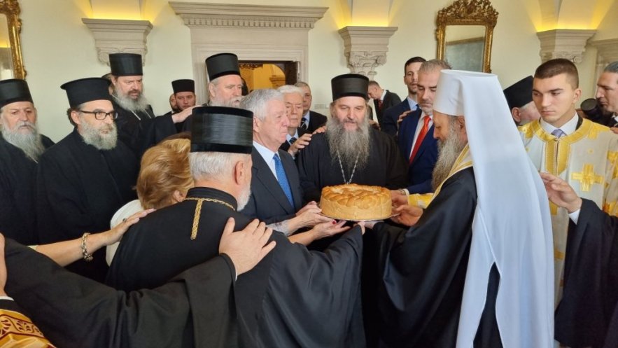 Βελιγράδι: Τιμήθηκε ο προστάτης του Βασιλικού Οίκου παρουσία του Πατριάρχη Σερβίας