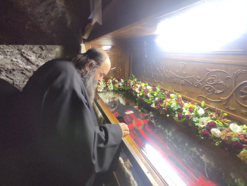 Πανηγύρισε η Ιερά Μονή Οσίου Παταπίου στο Λουτράκι