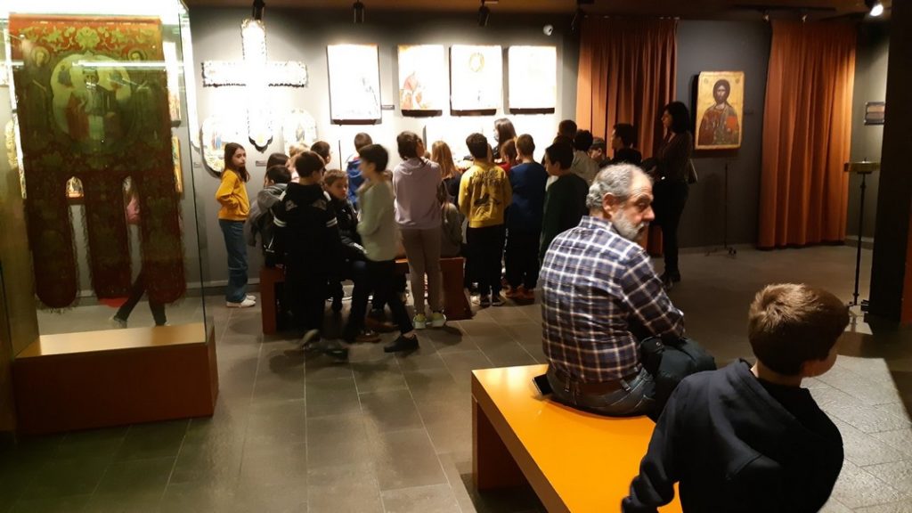Το 27ο Δημοτικό Σχολείο Βόλου επισκέφθηκε το Βυζαντινό Μουσείο Μακρινίτσας