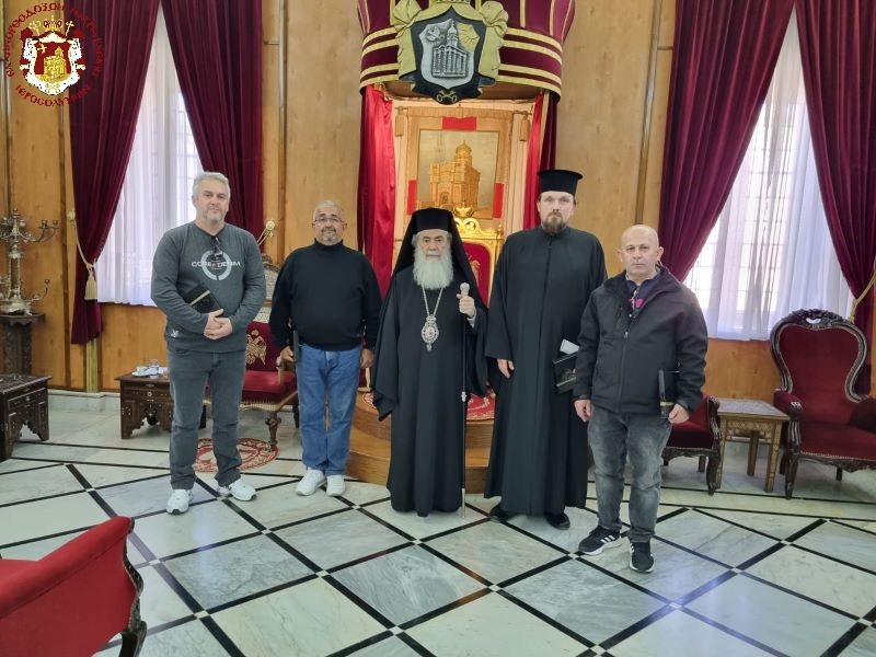 Ο Πατριάρχης Ιεροσολύμων υποδέχθηκε την ρωσόφωνη Ενορία της Μπερ- Σέβα