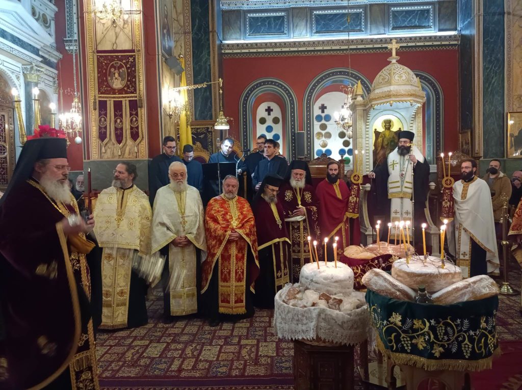 Εσπερινός μνήμης Αγίου Βασιλείου στην Τρίπολη