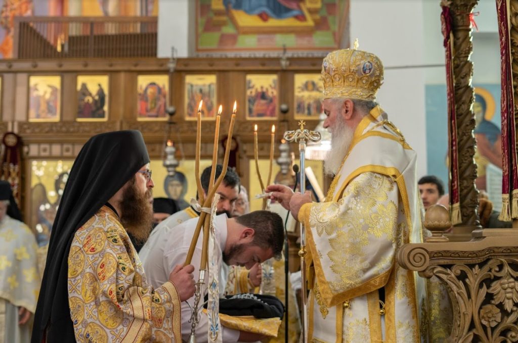 Ο Μητροπολίτης Καλαβρύτων τέλεσε την εις Διάκονον Χειροτονία του Γεωργίου Κωνσταντινόπουλου
