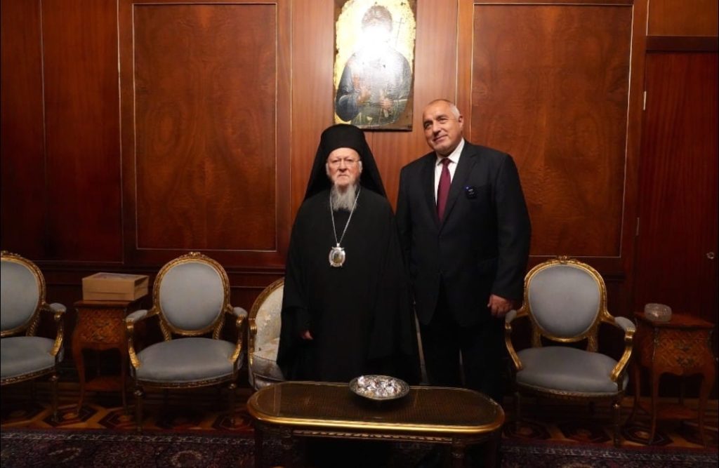 ‎صاحب القداسة يستقبل سيادة رئيس وزراء بلغاريا السابق