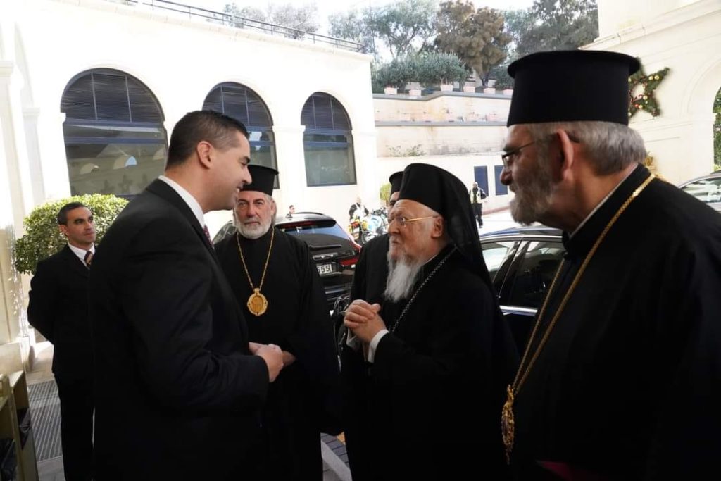‎صاحب القداسة يزور معالي وزير خارجية مالطا