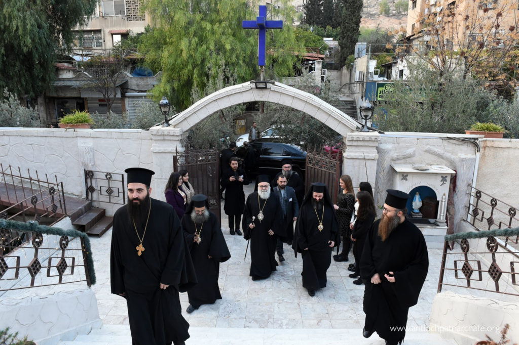 ‎عيد القديس نيقولاوس في رعية المزة دمشق،