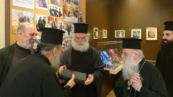 البابا ثيودروس يزور المكان الذي بدء فيه خدمته الكهنوتية.