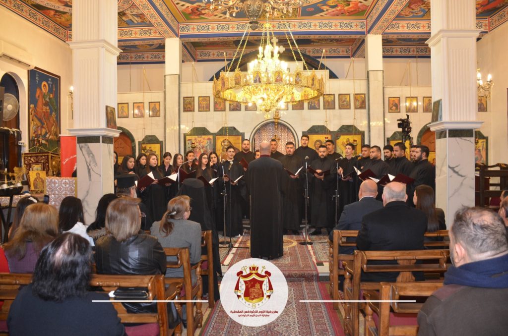 أمسيةُ تراتيل وبازارُ كنيسةِ الرُّقاد