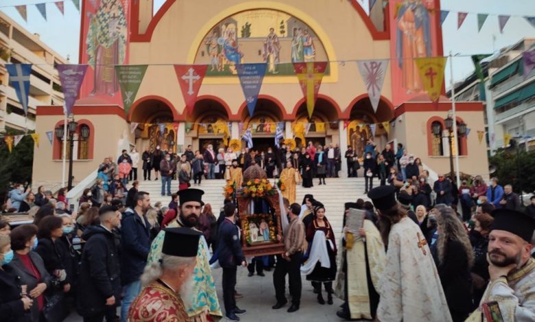 Feast day of Saint Eleftherios, Bishop of Illyria, celebrated on Thursday in Athens
