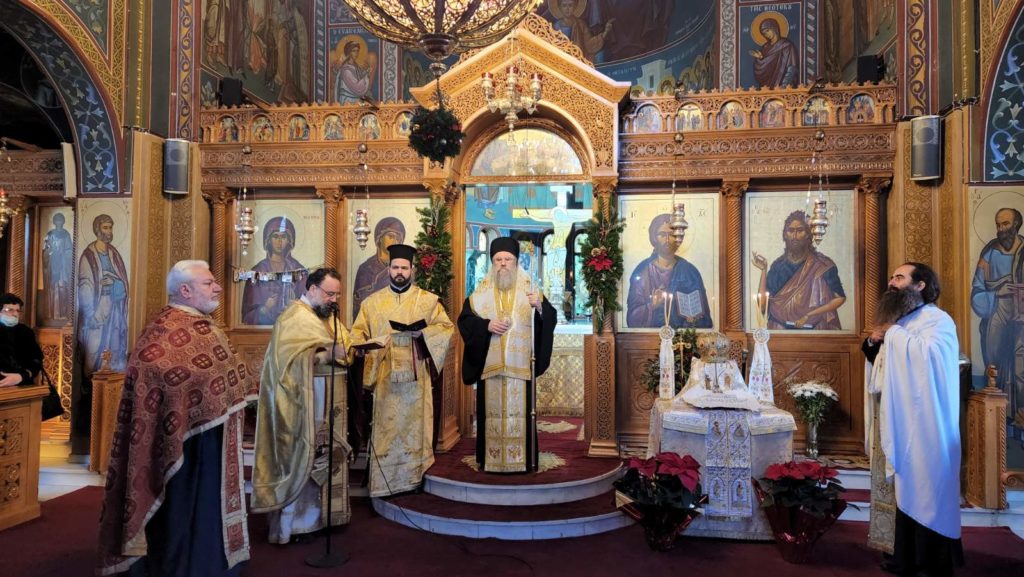 Μνημόσυνο μακαριστών Μητροπολιτών Αχελώου Ευθυμίου και Μαραθώνος Μελίτωνος