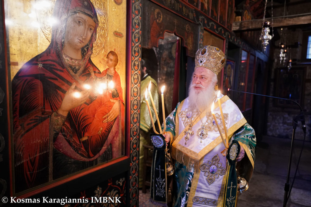 Πανηγύρισε το βυζαντινό παρεκκλήσιο του Οσίου Παταπίου στη Βέροια (ΦΩΤΟ)