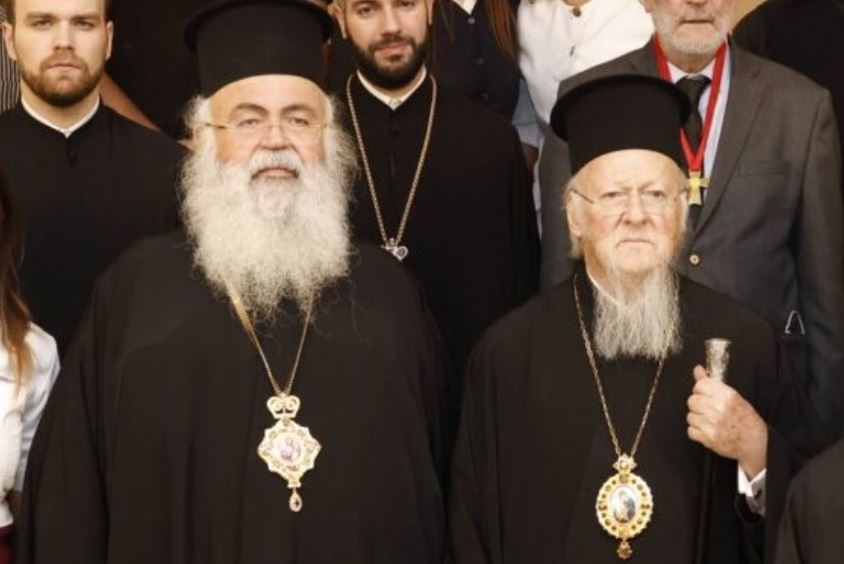 Επικοινωνία του Οικουμενικού Πατριάρχη με τον νεοκλεγέντα Αρχιεπίσκοπο Κύπρου