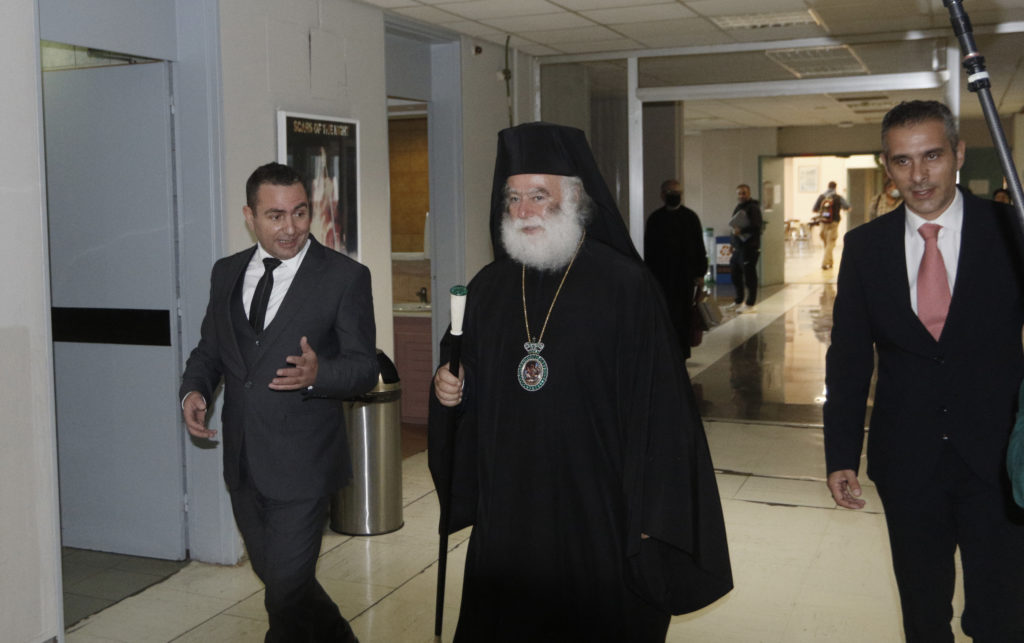 Ο Πατριάρχης Αλεξανδρείας στο Ραδιομέγαρο της ΕΡΤ