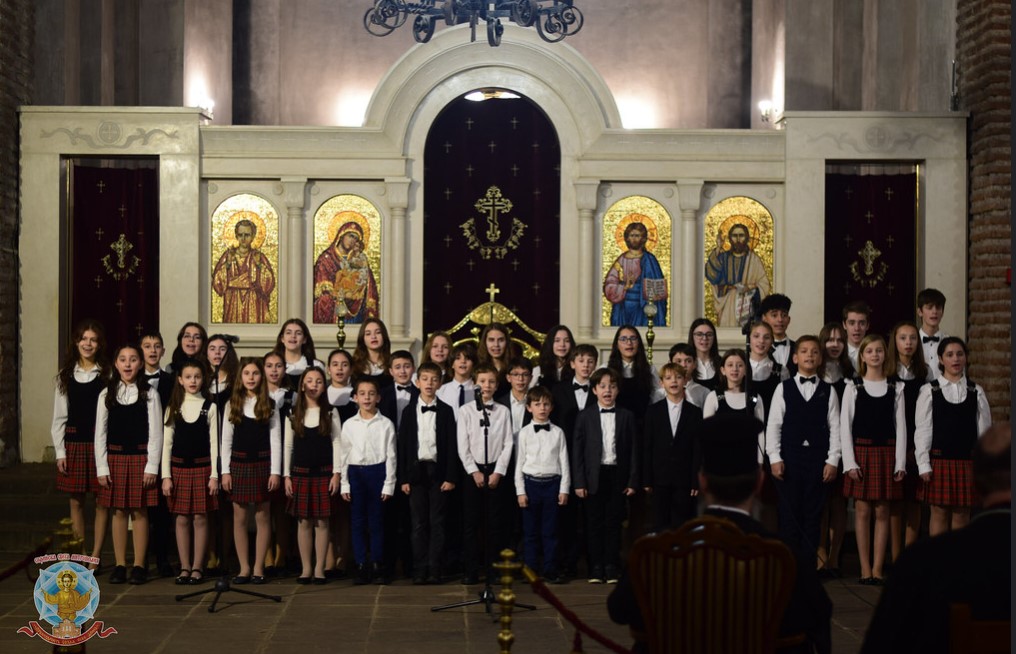 Χριστουγεννιάτικη συναυλία παιδιών στον Ιερό Ναό Αγίας Σοφίας στη Σόφια