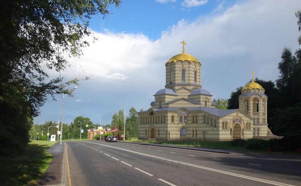 В ОБЩЕЦЕРКОВНУЮ БАЗУ ПЕРЕДАН ПРОЕКТ ХРАМА ИКОНЫ БОЖИЕЙ МАТЕРИ «СКОРОПОСЛУШНИЦА» В ЗЕЛЕНОГРАДЕ