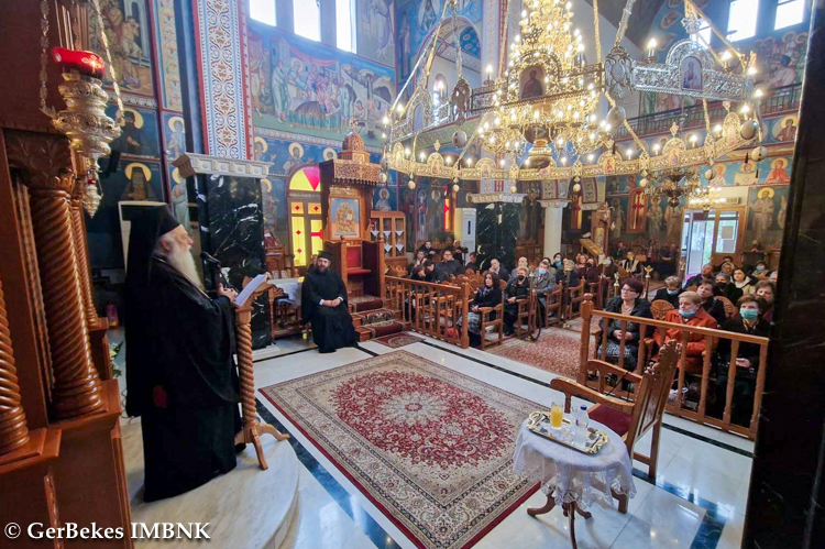 Ο Βεροίας Παντελεήμων στην ενοριακή σύναξη στα Κύμινα