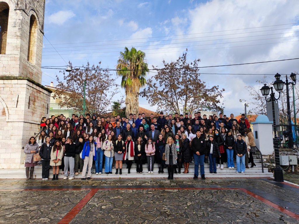 Αιτωλίας Δαμασκηνός σε μαθητές: «Ο Χριστός είναι ο μόνος που δεν θα σας προδώσει ποτέ»