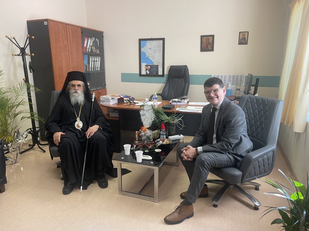 Επίσκεψη του Μητροπολίτη Ηλείας στο Νοσοκομείο Πύργου