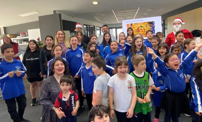 End of School Year Christmas Celebration at the Reservoir School of “Aetolian College”