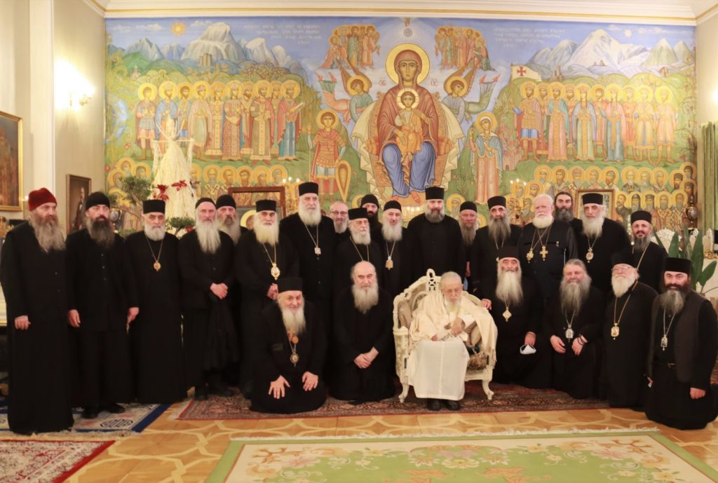 Κλήρος και λαός εόρτασε την 45η επέτειο Ενθρόνισης του Πατριάρχη Γεωργίας