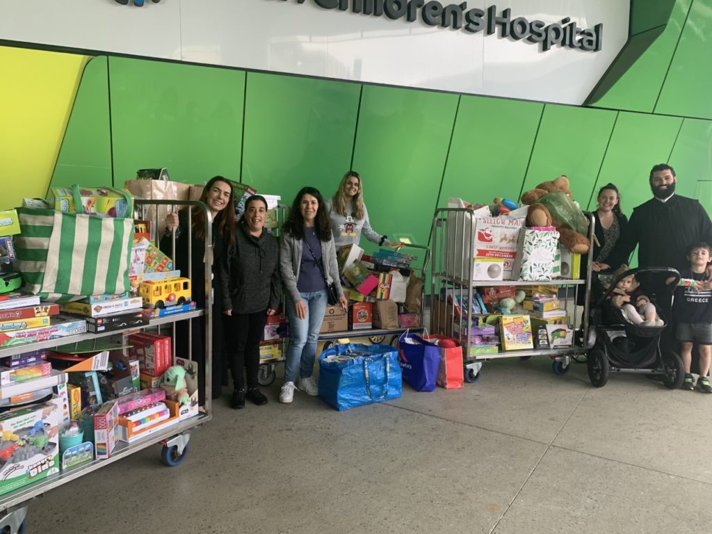 Christmas Toy Drive in 2022 for the Perth Children’s Hospital