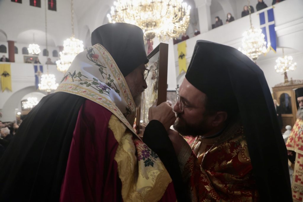 Ι.Ν. Αγίου Σπυρίδωνος Τριανδρίας: Πανηγυρικός Αρχιερατικός Εσπερινός (ΦΩΤΟ)