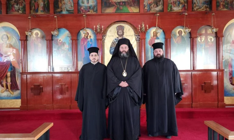 Συνάντηση του Επισκόπου Χαριουπόλεως με τους κληρικούς της Τασμανίας