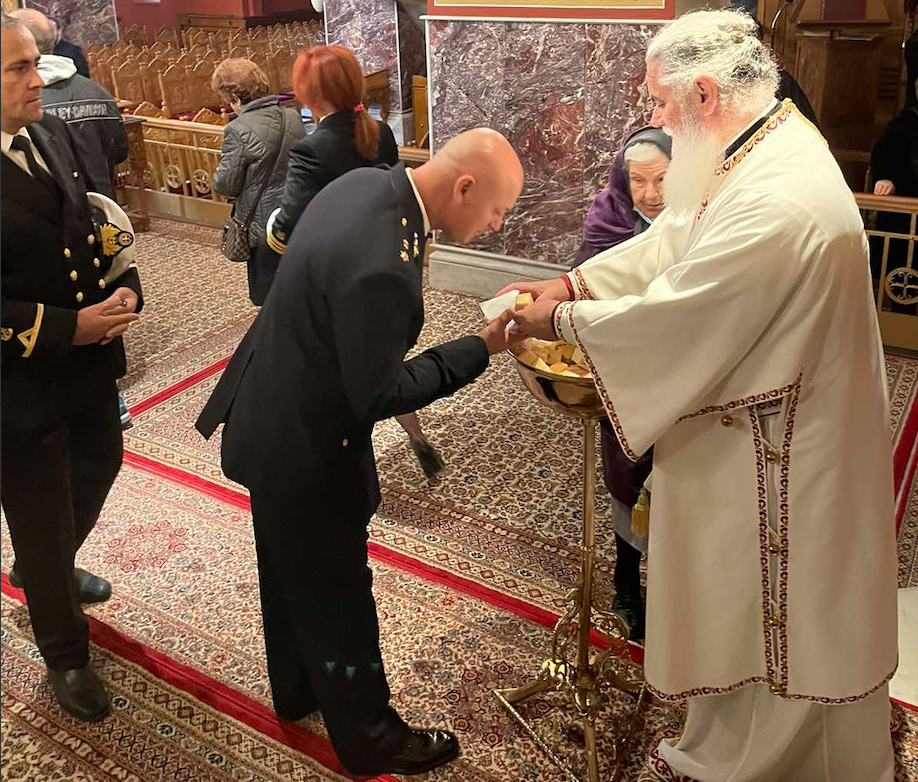 Αρχιερατική Θεία Λειτουργία προς τιμήν των Σωμάτων Ασφαλείας στο Αίγιο