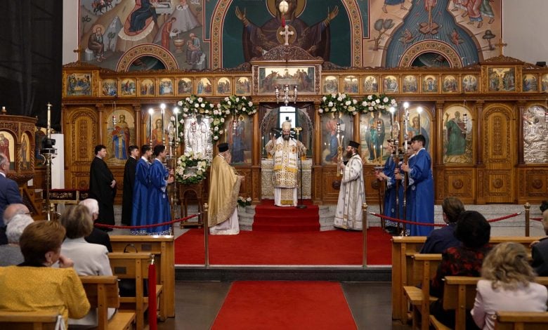 Festive Divine Liturgy at the Holy Church of Saint Spyridon in Sydney