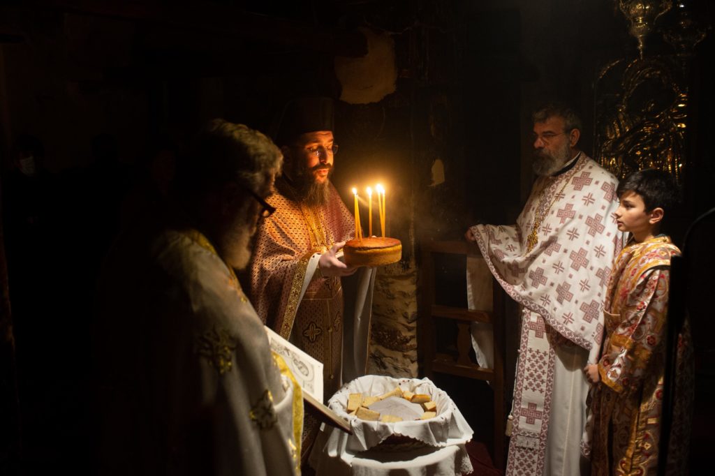 Τιμήθηκε η επέτειος της Μοναχικής Κουράς του Οσίου Βησσαρίωνος