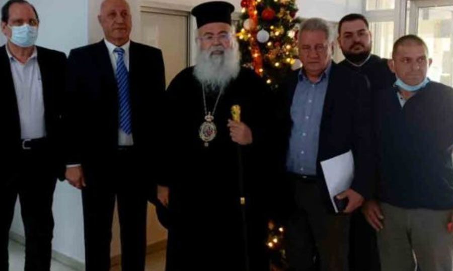 Στο Γενικό Νοσοκομείο Πάφου ο Μητροπολίτης Γεώργιος
