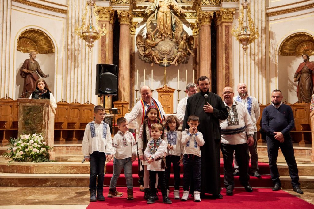 Bun ești, Doamne, Bun! Au răsunat colinde românești în catedrala catolică din Segorbe, Spania