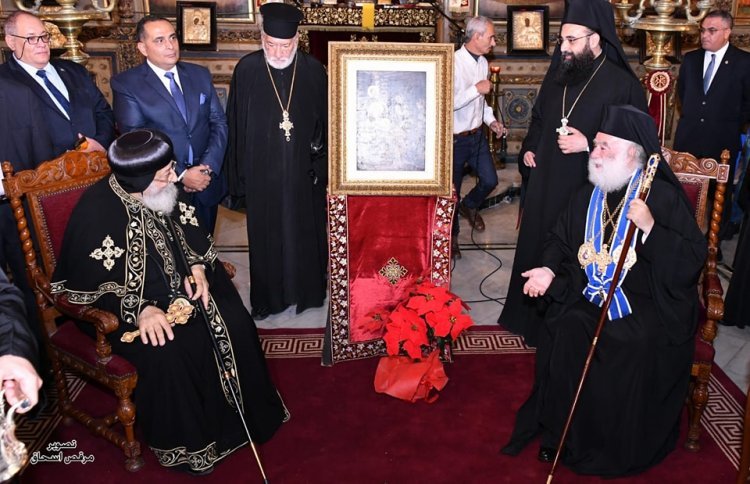 Με αιχμές για τη Ρωσική εξαρχία στην Αφρική ο Πατριάρχης Θεόδωρος υποδέχθηκε τον Κόπτη Πατριάρχη