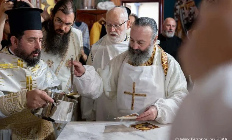 A splendid Consecration of the Church of St Nicholas by Archbishop Makarios of Australia