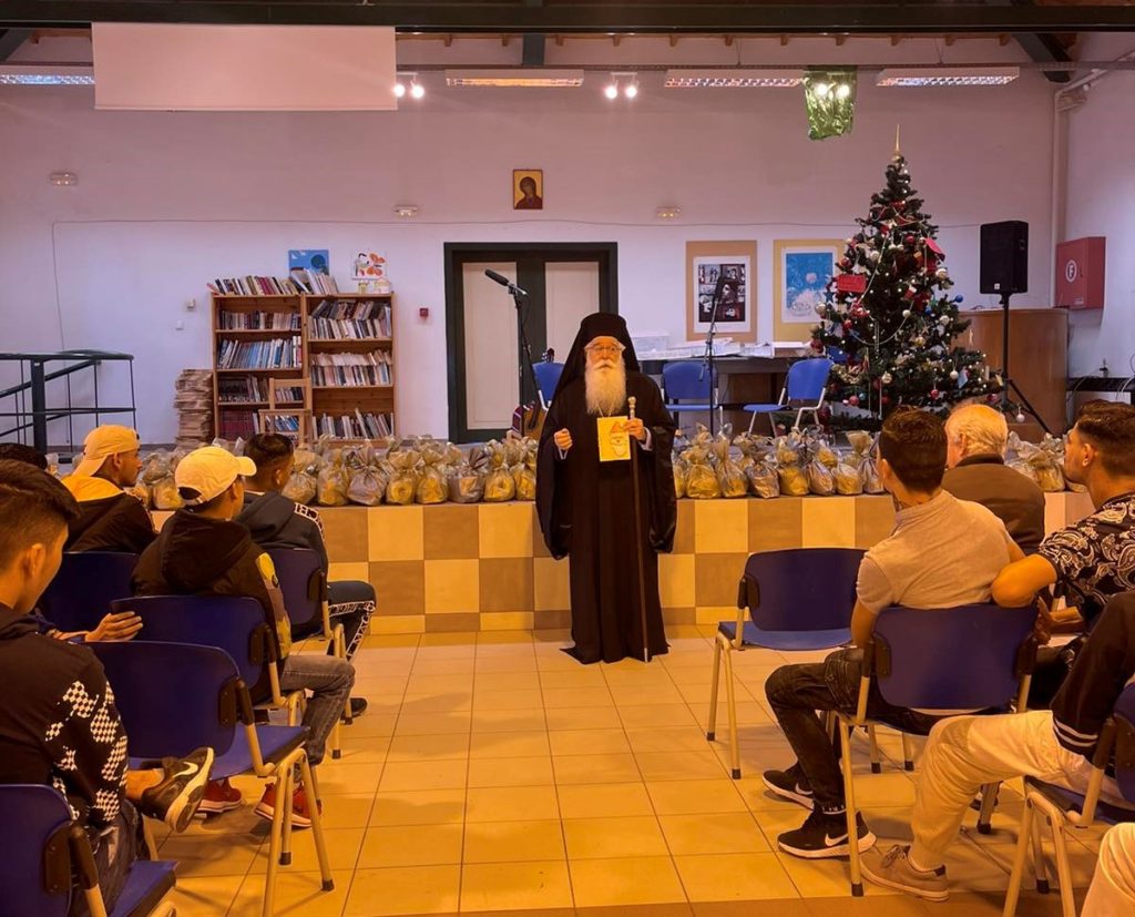 Επίσκεψη του Μητροπολίτη Δημητριάδος στις φυλακές του Νομού 