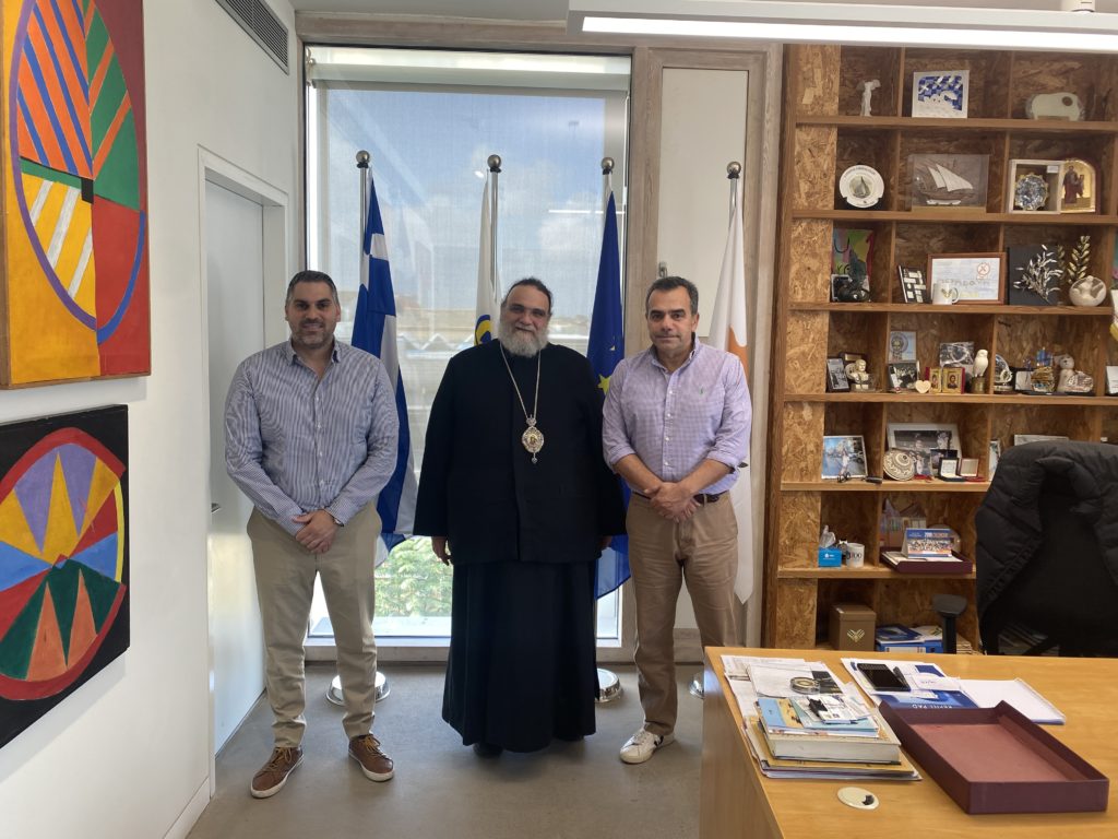Συνάντηση του Μητροπολίτη Ταμασού με τον Δήμαρχο Λευκωσίας